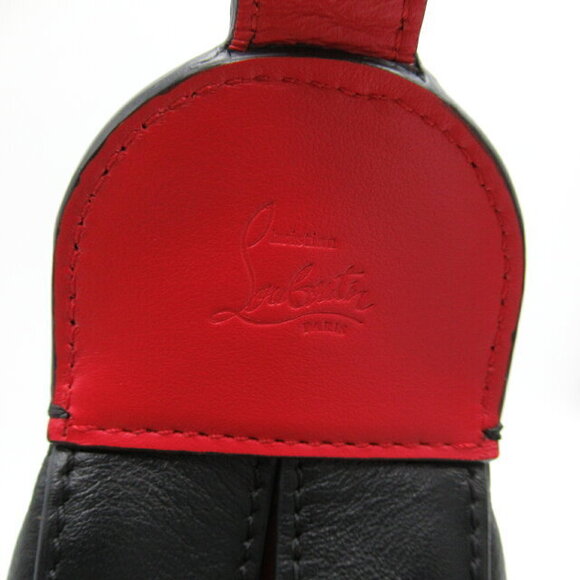 Christian Louboutin Leather Shoulder Bag Black - Picture 9 of 10